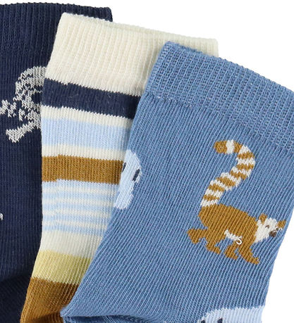 Minymo Strømper - 3-pak - Odyssey Gray