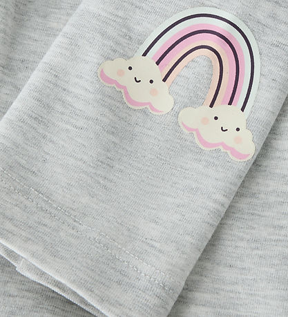 Name It Leggings - NmfBilona - Light Grey Melange