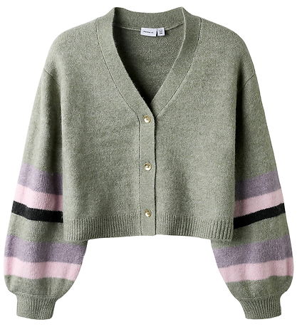 Name It Cardigan - Strik - NkfBelen - Shadow