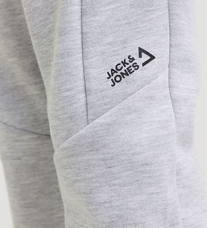 Jack & Jones Sweatpants - Noos - JpsTwill - Light Grey Melange