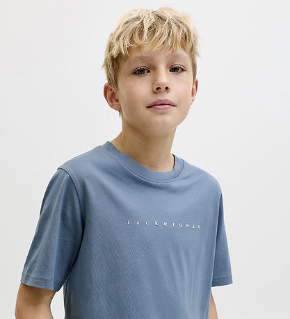 Jack & Jones T-shirt - Noos - JjeStar - Blue Mirage