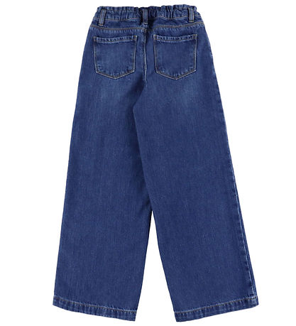 Kids Only Jeans - Wide - Denim - KogComet - Medium Blue Denim/He