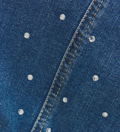 Creamie Spencer - Rhinestones - Blue Denim