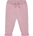 Fixoni Bukser - Strik - Bleached Mauve