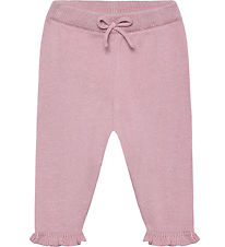 Fixoni Trousers - Knitted - Bleached Mauve