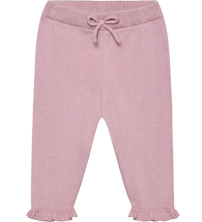 Fixoni Bukser - Strik - Bleached Mauve