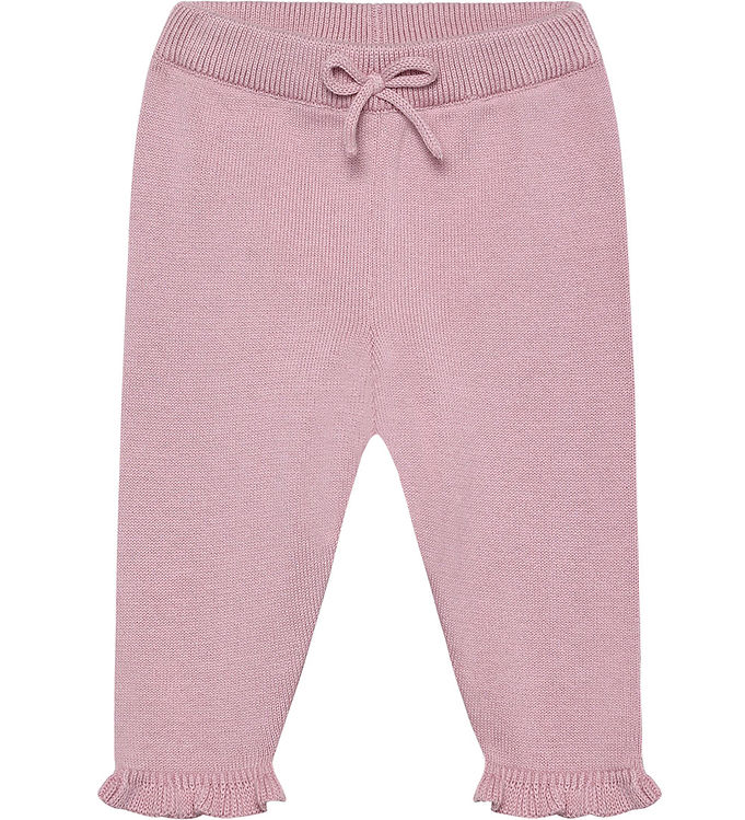 Fixoni Bukser - Strik - Bleached Mauve