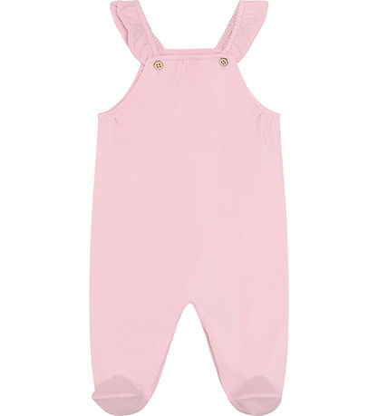 Fixoni Sparkedragt m. Body l/æ - Bleached Mauve m. Sommerfugle