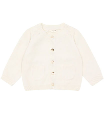 Fixoni Cardigan - Strik - Antique White
