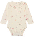 Fixoni Body l/æ - Bleached Mauve m. Sommerfugle