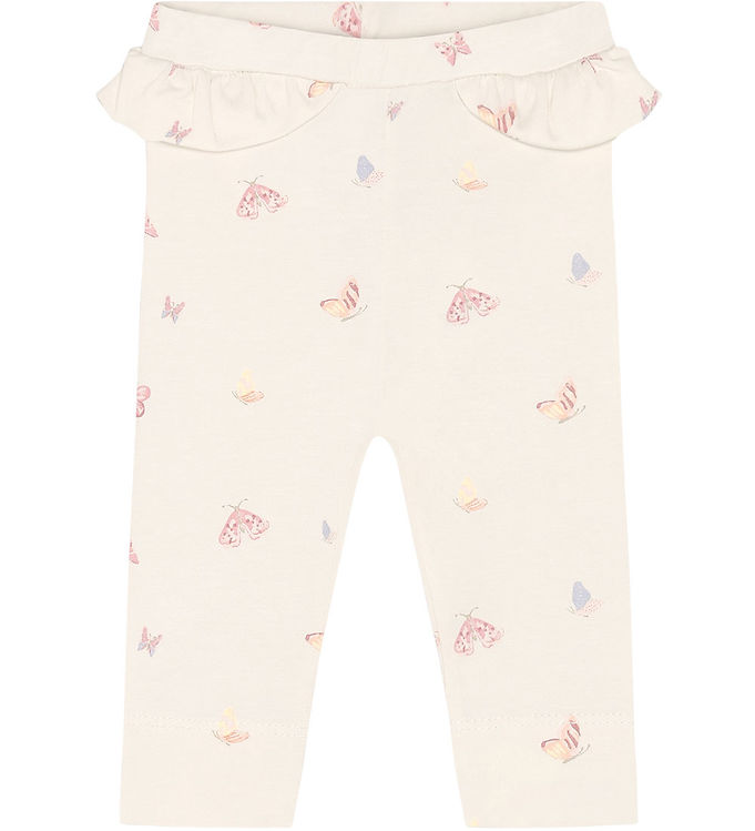 Fixoni Leggings - Bleached Mauve m. Sommerfugle billede