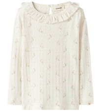 Lil' Atelier Bluse - NmfRachello - Coconut Milk/Flower