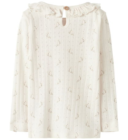 Lil' Atelier Bluse - NmfRachello - Coconut Milk/Flower