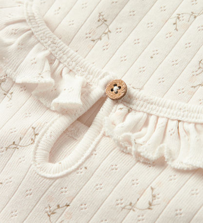 Lil' Atelier Bluse - NmfRachello - Coconut Milk/Flower