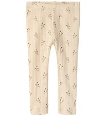 Lil' Atelier Leggings - NbfRachello - Novelle Peach/Flower