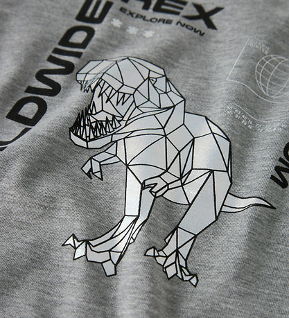 Name It Bluse - NmmBryso - Grey Melange