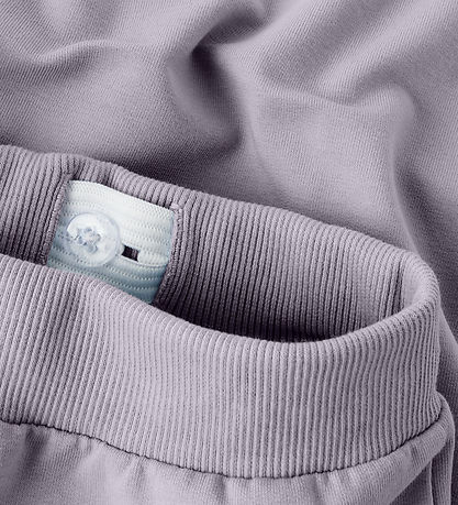 Name It Sweatpants - Wide - NmfBasalt - Lavender Gray