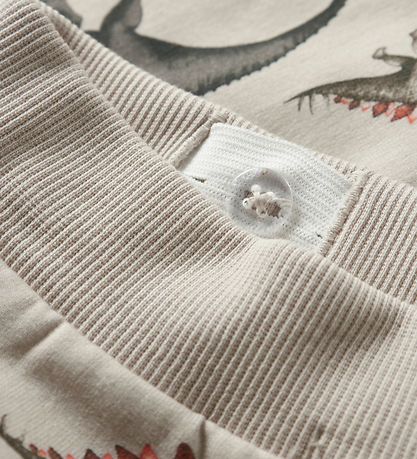 Name It Sweatpants - NmmBertil - Pumice Stone