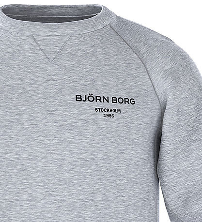 Björn Borg Sweatshirt - Essential 1 - Light Grey Melange