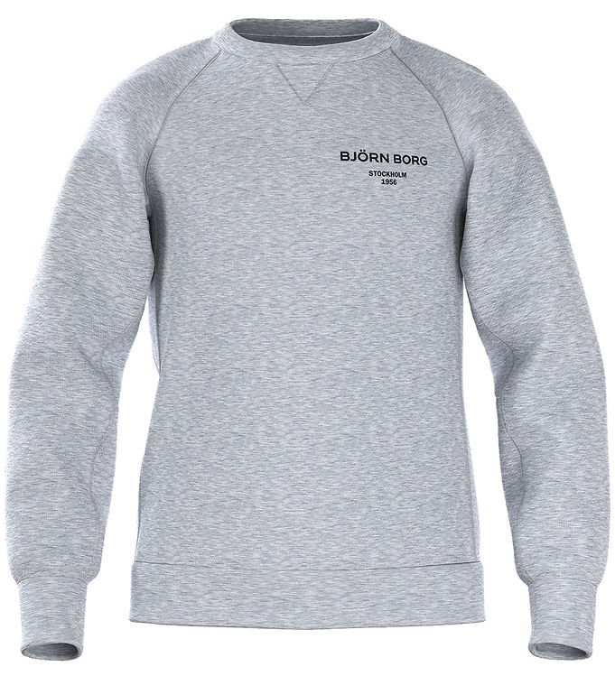 Björn Borg Sweatshirt - Essential 1 - Light Grey Melange