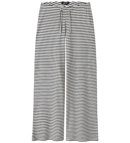 LMTD Bukser - Wide - NlfSeher - Navy Blazer/Hvid