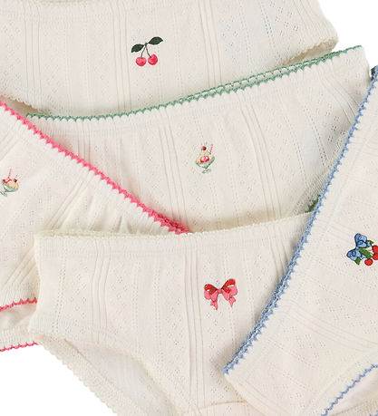 Konges Sløjd Trusser - 5-pak - Minna - Antique White