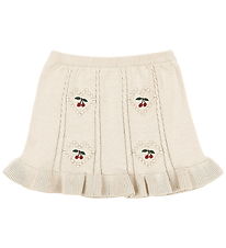 Konges Sløjd Nederdel - Strik - Soleil - Pearled Ivory