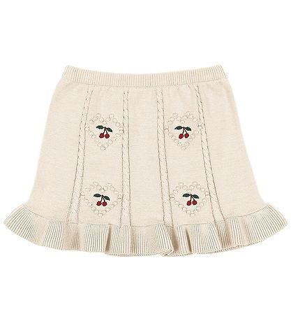 Konges Sløjd Nederdel - Strik - Soleil - Pearled Ivory