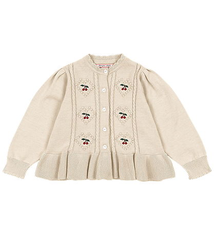 Konges Sløjd Cardigan - Strik - Soleil - Pearled Ivory