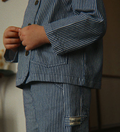 Konges Sløjd Jakke - Luc - Blue Stripe