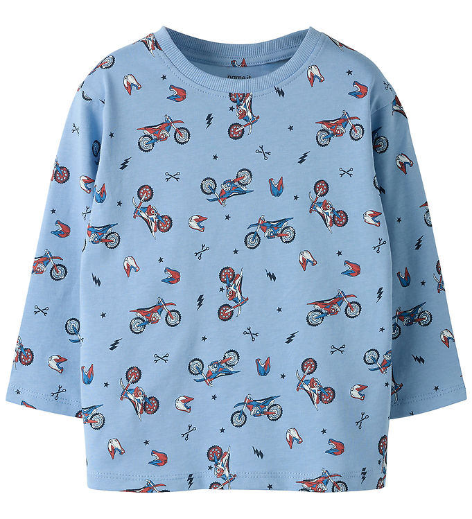 Name It Bluse - NmmVeldo - Endless Sky/Motor