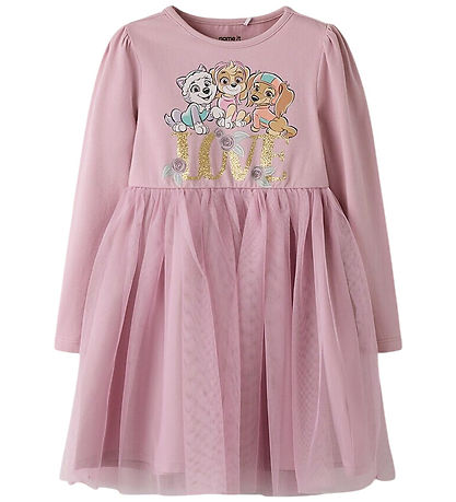 Name It Kjole - Tyl - NmfMebba - Paw Patrol - Keepsake Lilac