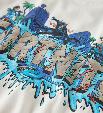 Name It bluse - NkmOxen - Fortnite -  Cloud Dancer