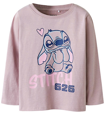 Name It Bluse - NmfVosla - Stitch - Keepsake Lilac