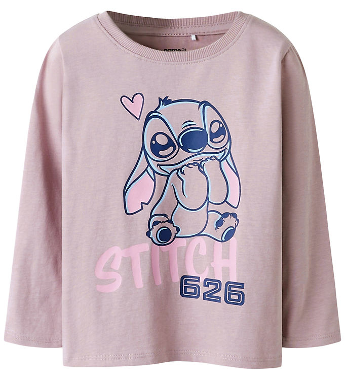 Name It Bluse - NmfVosla - Stitch - Keepsake Lilac