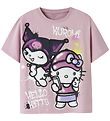 Name It T-shirt - NkfDyda - Hello Kitty - Dawn Pink
