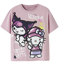 Name It T-shirt - NkfDyda - Hello Kitty - Dawn Pink