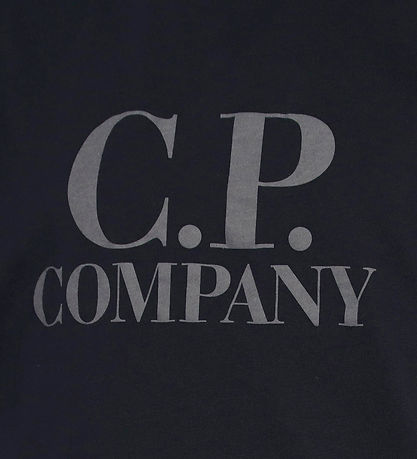 C.P. Company T-shirt - Total Eclipse Blue m. Grå