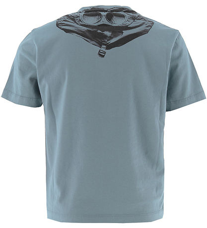 C.P. Company T-shirt - Silver Blue m. Sort