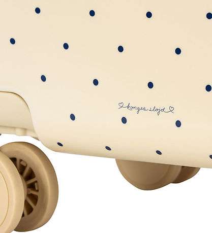 Konges Sløjd Rejsekuffert - Navy Dots