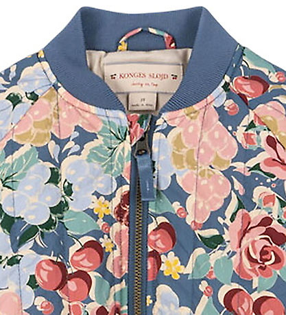 Konges Sløjd Termojakke - Juno Printed - Bloomiegrape Blues