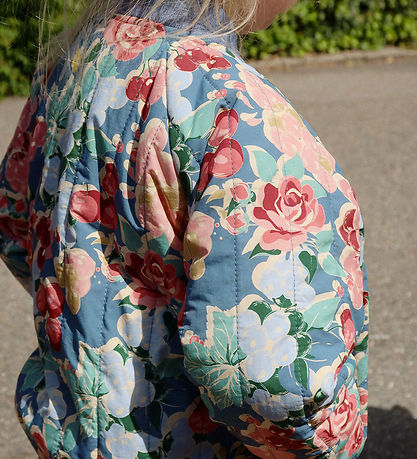 Konges Sløjd Termojakke - Juno Printed - Bloomiegrape Blues