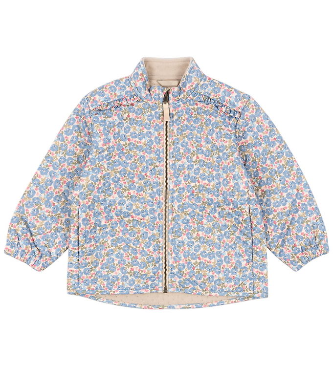 Konges Sløjd Termojakke m. Fleece - Quiltet - Fleur Rosier m. Fl