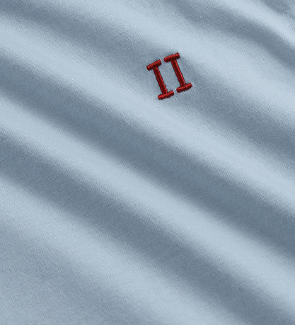 Les Deux T-shirt - Norregaard Contrast - Blue Fog