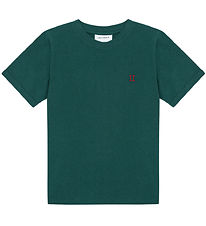 Les Deux T-shirt - Norregaard Contrast - Sea Moss Green