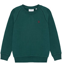 Les Deux Sweatshirt - Norregaard Contrast - Sea Moss Green