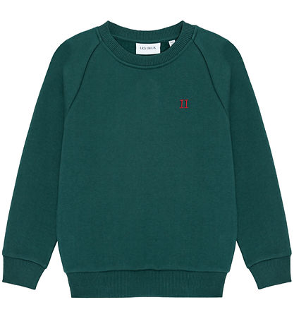 Les Deux Sweatshirt - Norregaard Contrast - Sea Moss Green