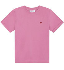 Les Deux T-shirt - Noregaard Contrast - Crocus Pink