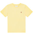Les Deux T-shirt - Norregaard Contrast - Pale Banana Yellow