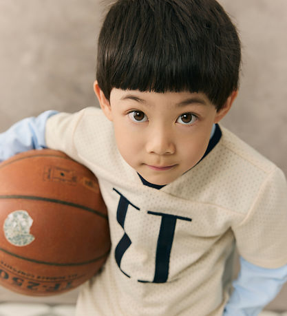 Les Deux T-shirt - Bronson Encore - Eggnog White m. Sort